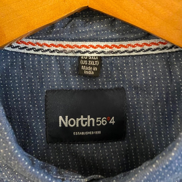 3XLT - North 56*4 - Navy - Big & Tall - EU 5XLT - Like New!! - Picture 3 of 6
